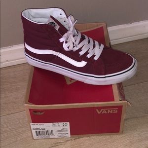 Vans Sk8-Hi Slim size 8.5